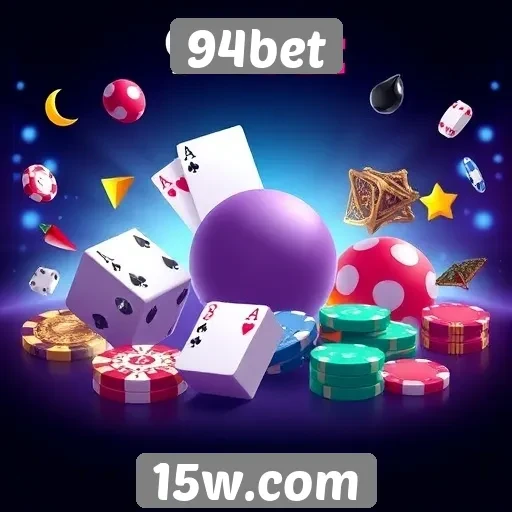 Variedade de jogos disponíveis no 94bet
